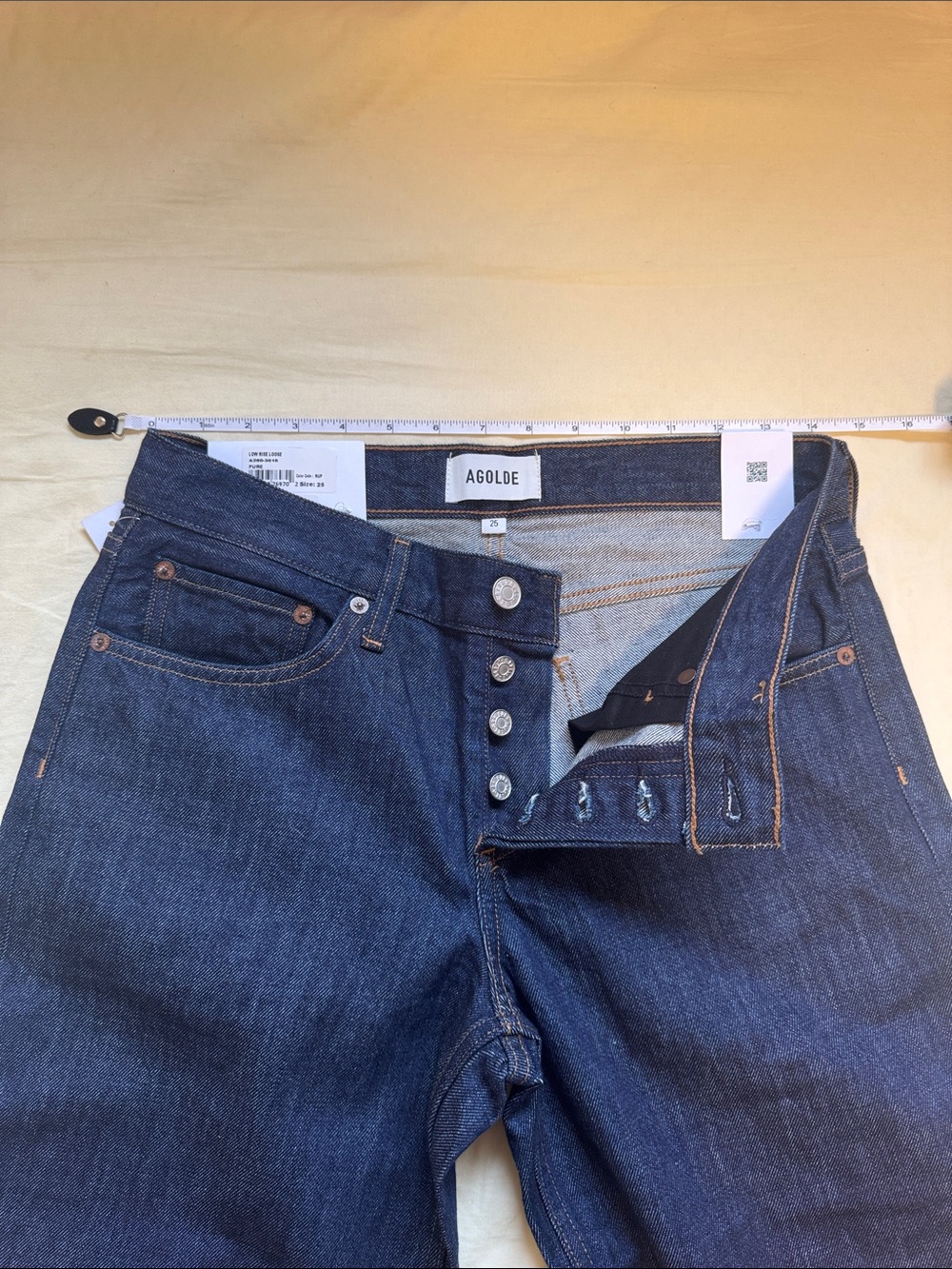 Agolde Low Rise Loose Jeans - Picture 4 of 8